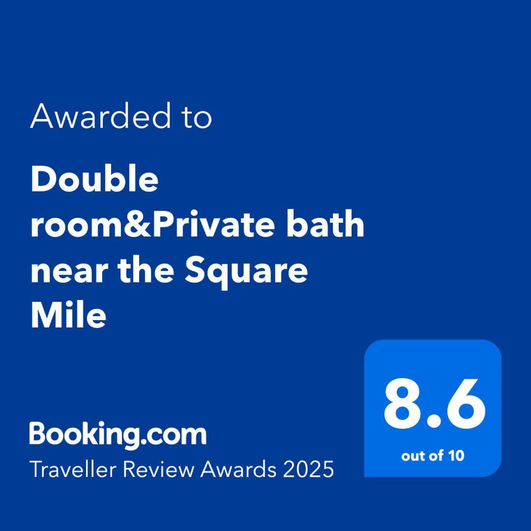 Double Room&Private Bath Near The Square Mile Лондон Екстер'єр фото